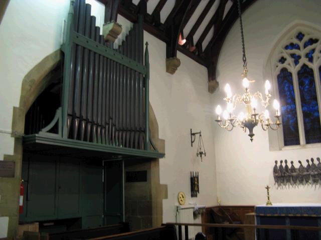 the organ pipes 