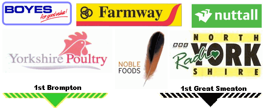 boyes, farmway, edmund nutall, yorkshire poultry, nobel foods, radio york, scoutlink, 1st brompton, 1st great smeaton